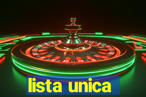 lista unica